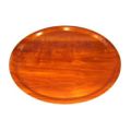 ユーロラミネートトレイ 丸 CA4300E76 ウォルナッツ