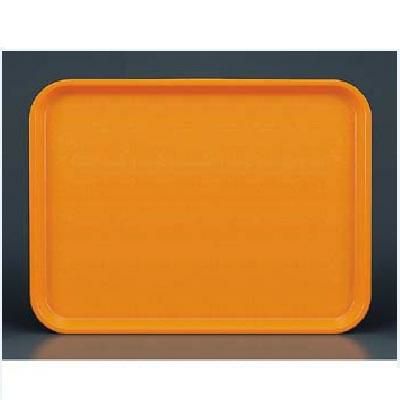 ポリプロトレー 長手盆(シボ付) オレンジ