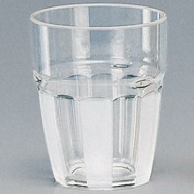 メラミン食器 タンブラー マーレ 段付タンブラー クリア