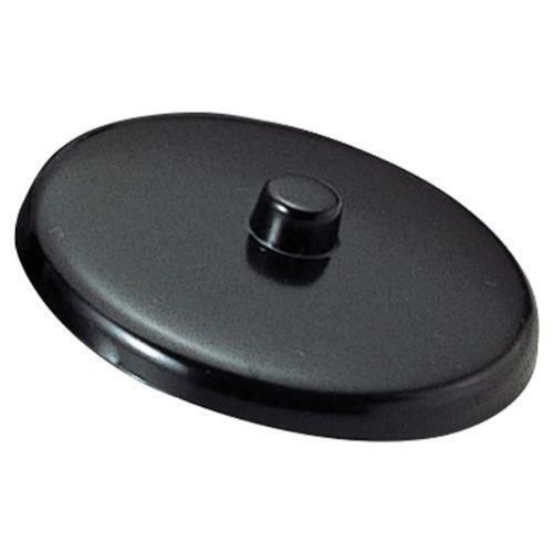 7cmつまみ付茶蓋(22) 黒