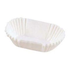 グラシンケース(1000枚入)8号 小判型 白