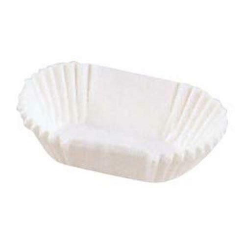 グラシンケース(1000枚入)8号 小判型 白