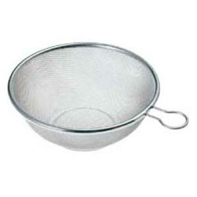 TS 18-8 頑丈なザル プチリング付 22cm