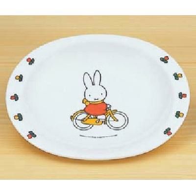 メラミン食器 子供食器 ミッフィー 小判皿 M-1304C
