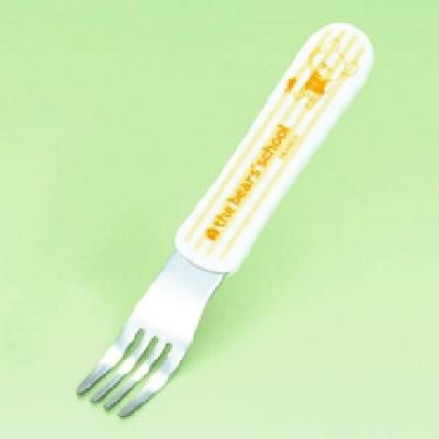 メラミン食器 子供食器 くまのがっこう フォーク イエロー M-1409JL-Y