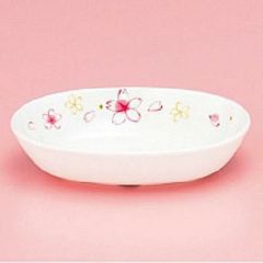 さくら 小判深皿