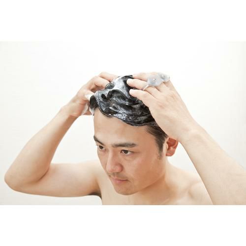 GREENBELL シャンプーブラシ（ブラック）