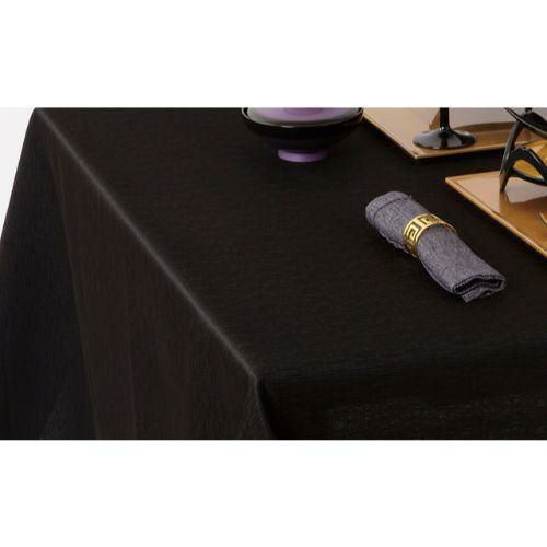 テーブルクロスブラック210cm×145cm幅