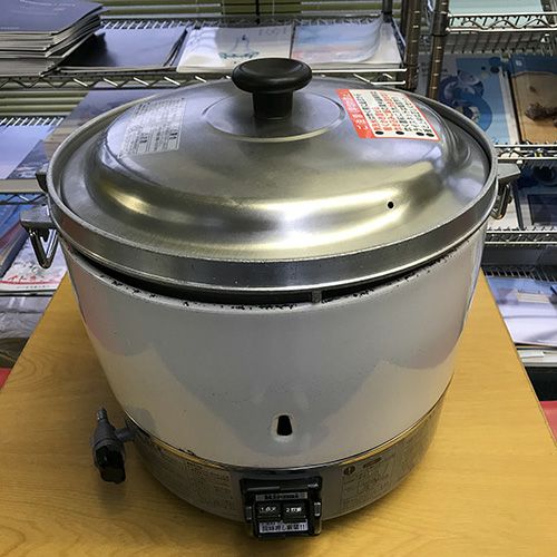中古】ガス炊飯器 リンナイ(Rinnai) RR-30S1 幅450×奥行421×高さ425