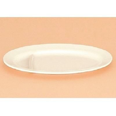 ブラン オーバルプレート アイボリー
