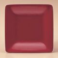 スクエアプレート 正角皿 レッド