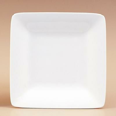 スクエアプレート 正角皿 ホワイト