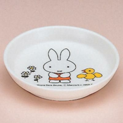 メラミン食器 子供食器 ミッフィー 小皿ミッフィー M-8