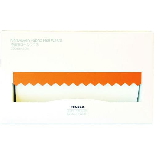 TRUSCO 不織布ロールウエス 230mm×50m ポップアップボックス