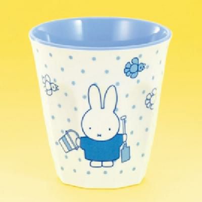 メラミン食器 子供食器 ミッフィー カップ ブルー MW-280DM-BL
