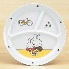 ミッフィー 丸ランチ皿