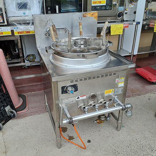 TU-1N タニコー ゆで麺機 幅650奥750高750 TU-1N-LPGゆで麺器 LPガス 