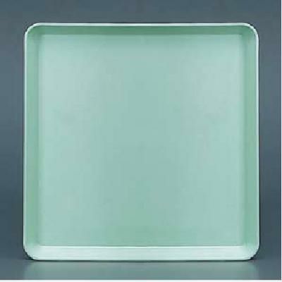 ポリプロトレー 角盆(シボ付) 青磁