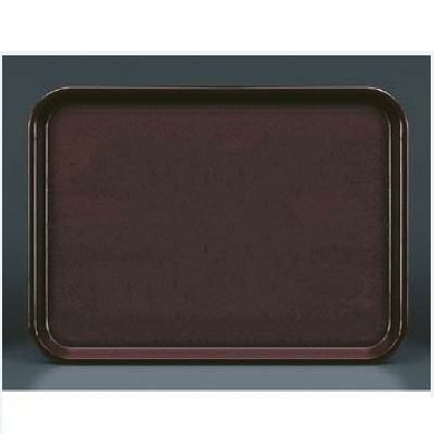 ポリプロトレー 長手盆(シボ付) 溜色