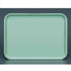 ポリプロトレー 長手盆(シボ付) 青磁