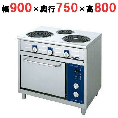 NER-90B 【ニチワ】 電気レンジ(シーズヒーター式)/3口 幅900×奥行750×高さ800 mm