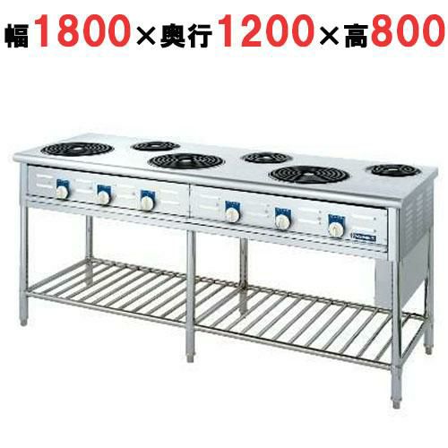電気テーブルレンジ(シーズヒーター式)/6口