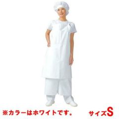 マイティクロス エプロン セパレート E-1007-0 ホワイト S