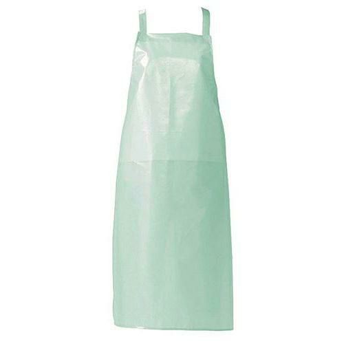 ジャブエプロン 胸当タイプ E1501-1 ブルー