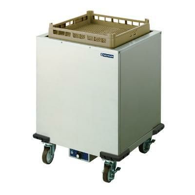 ラック＆ディッシュディスペンサー(保温式・キャスター付) 幅645×奥行605×高さ800 [RDD-5050E]