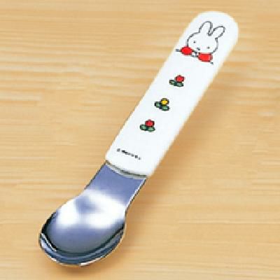 メラミン食器 子供食器 ミッフィー スプーン18-8ステンレス M-1308C