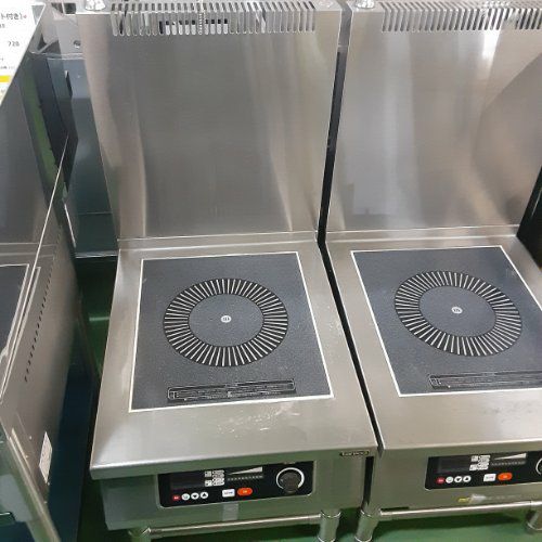 業界最長1年保証】【中古】電磁調理器 タニコー TIL-6-X 幅450×奥行600