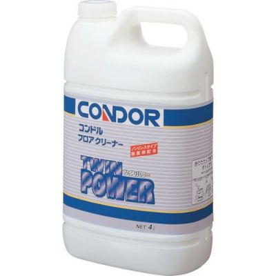 コンドル 床用洗剤 フロアクリーナー「ツインパワー」 4L
