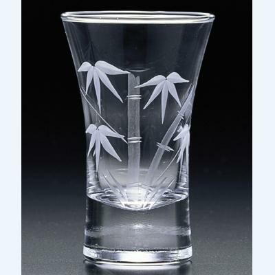 酒器 杯 【切子杯 竹切子】 09112-75 φ64×H100・M64