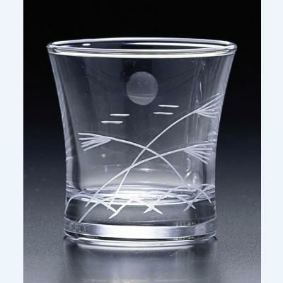 酒器 杯 【切子杯 ススキと月切子】 09126-78 φ66×H66・M66