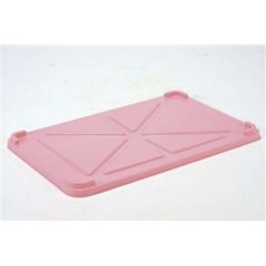 EBM PPカラー番重 蓋 大 ピンク(サンコー製)