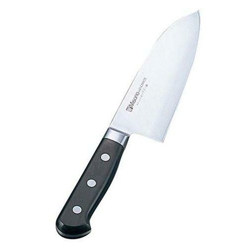 【ミソノ】洋出刃 16.5cm ツバ付 モリブデン鋼 (No.550)