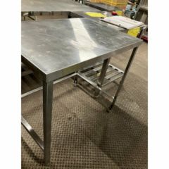 中古】作業台 幅850×奥行600×高さ800 【送料無料】【業務用