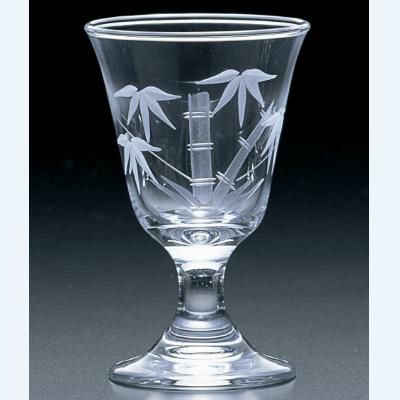 酒器 杯 【切子杯 竹切子】 39829-75 φ58×H90・M58