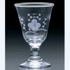 酒器 杯 【切子杯 梅切子】 39829-76 φ58×H90・M58
