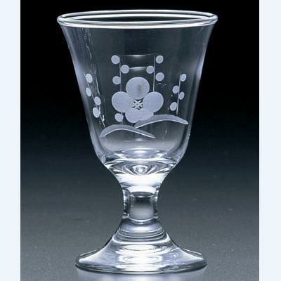 酒器 杯 【切子杯 梅切子】 39829-76 φ58×H90・M58