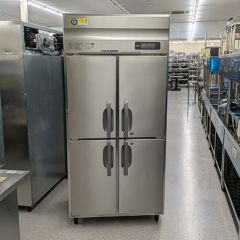 中古】縦型冷凍冷蔵庫 ホシザキ HRF-90ZFT3 幅900×奥行650×高さ