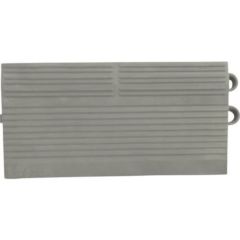 コンドル エバック 屋外用マット ライナーハードマット 縁駒O グレー