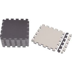 IRIS 527525 ジョイントマット 30×30 18枚 ブラウン/ベージュ