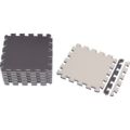 IRIS 527525 ジョイントマット 30×30 18枚 ブラウン/ベージュ