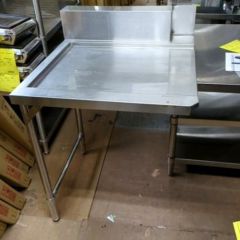 中古】ソイルド二槽シンク BGあり 幅1220×奥行640×高さ850 【送料別途