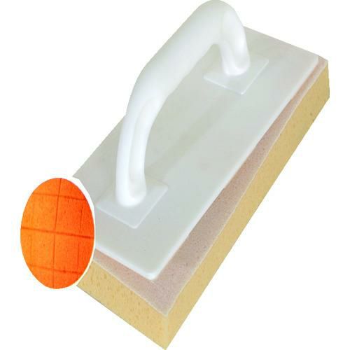 K/H 交換式ウォッシュフロート 8mm溝入スポンジ付 黄色 140×280×3