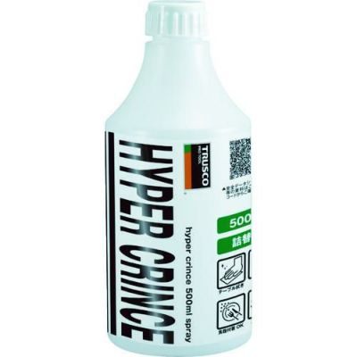 TRUSCO 【※軽税】アルコール除菌剤HYPER CRINCE 500ml詰替え