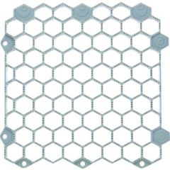 TRUSCO 抗菌・防炎ジョイントスノコ 土足用 グレー