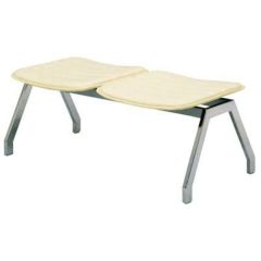 ロビー用チェア 2人用背なし