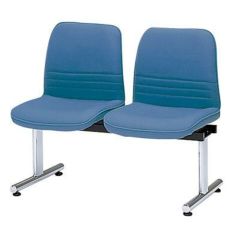 ロビー用チェア 2人用背付/布張り